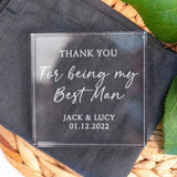 Personalised Best Man Thank You Gift