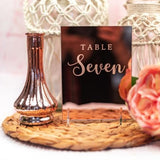 Rose Gold Table Names