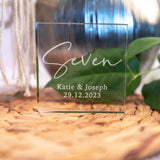 Acrylic Engraved Table Number
